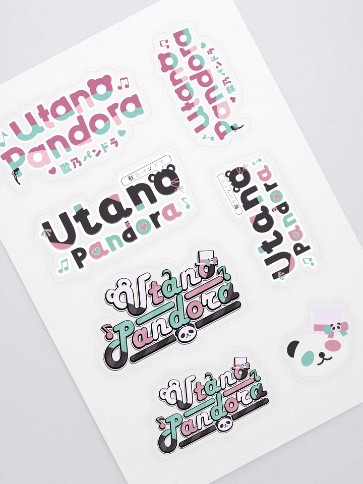 Utano Pandora Logo Collection Stickers product image (1)