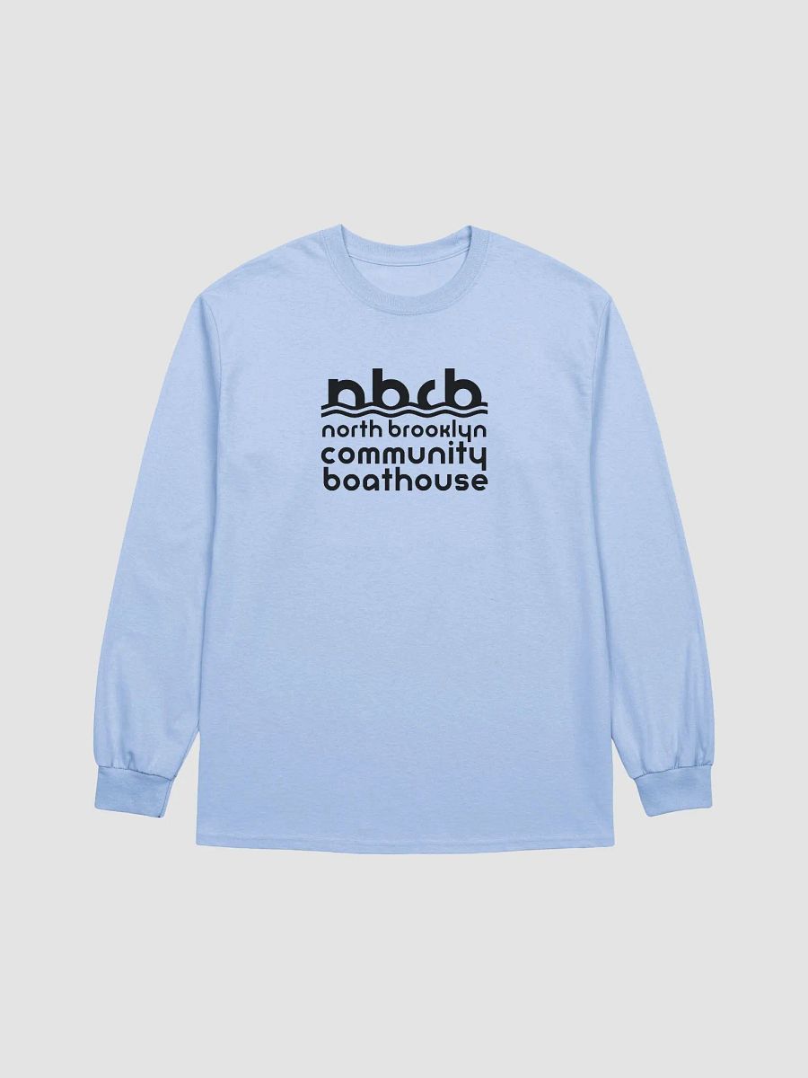 Gildan Long Sleeve Unisex Tee - Full Logo in Black product image (1)