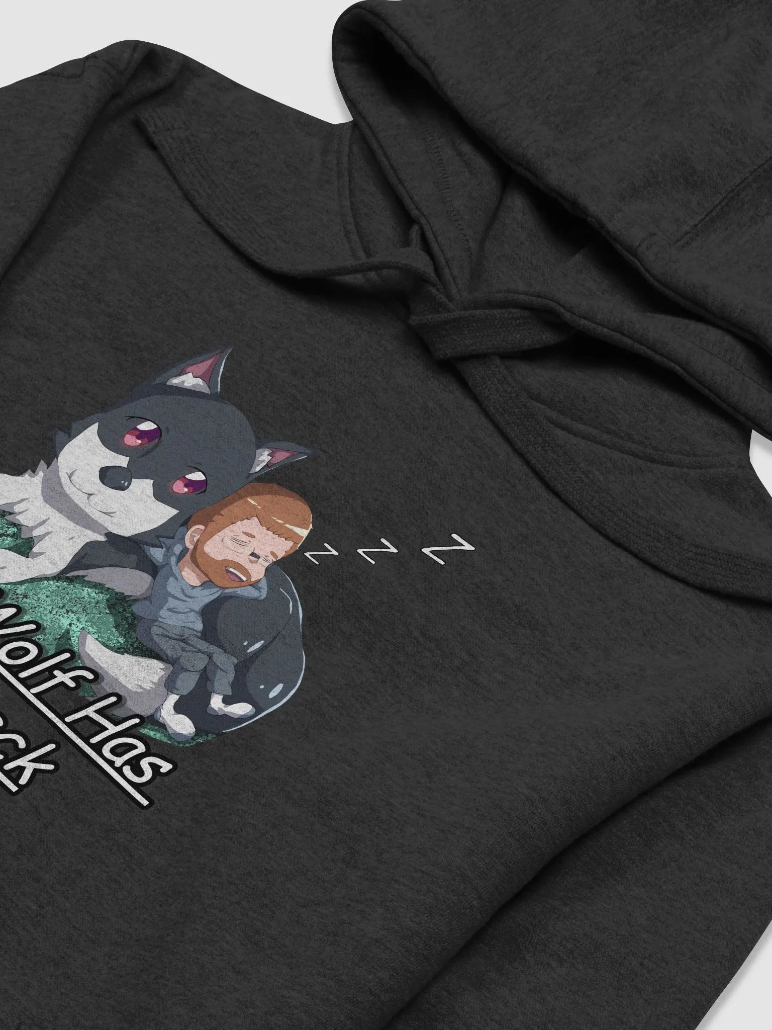 Guardian Wolf Premium Hoodie product image (3)