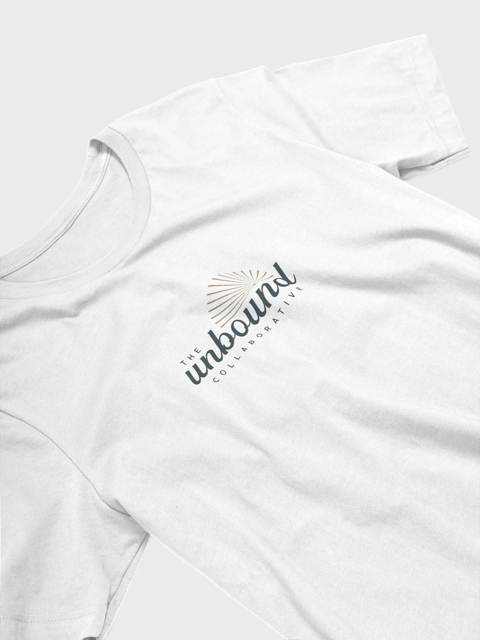White Logo Tee // Center product image (3)