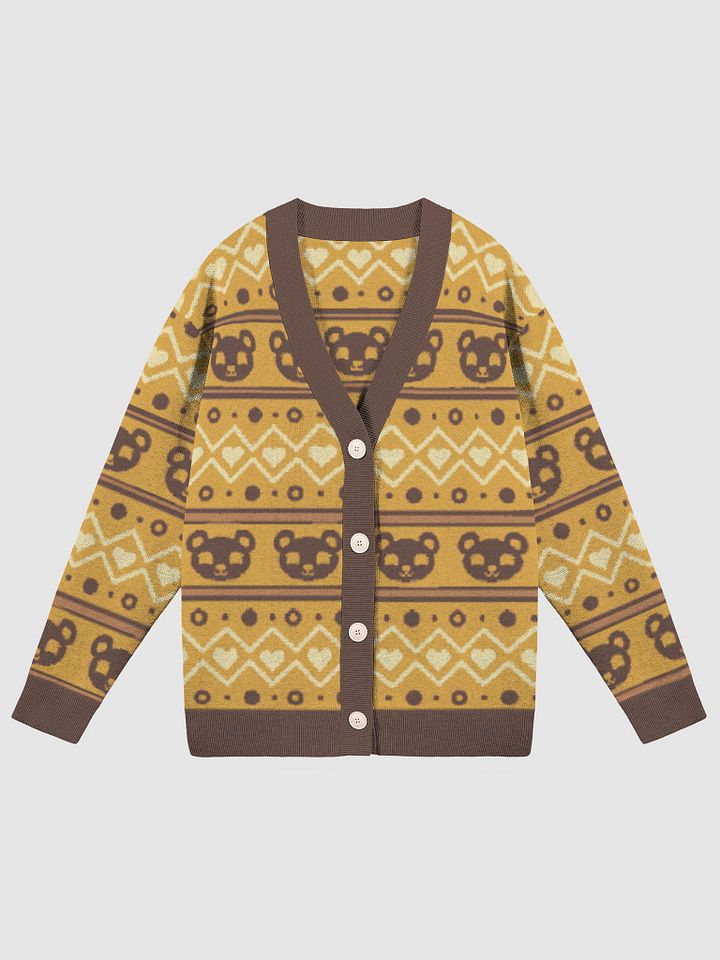 TeddyChan Christmas Cardigan - Yellow product image (1)