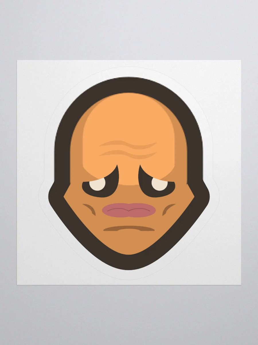 Sigma Boy Face Taming.io Kiss Cut Stickers product image (1)