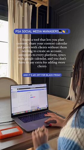 When you find the ultimate tool for social media management 😍

✨ Plan and schedule content effortlessly
✨ Share content calen...