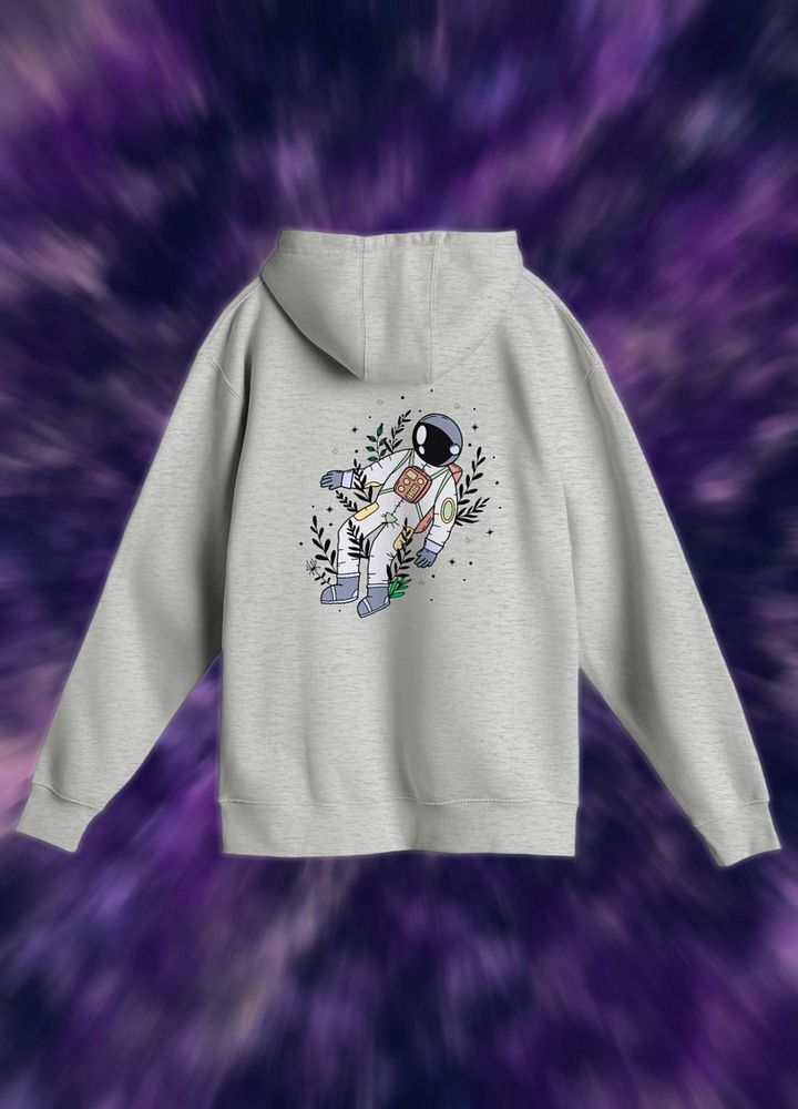 Galactic Greenery Astronaut Hoodie product image (22)