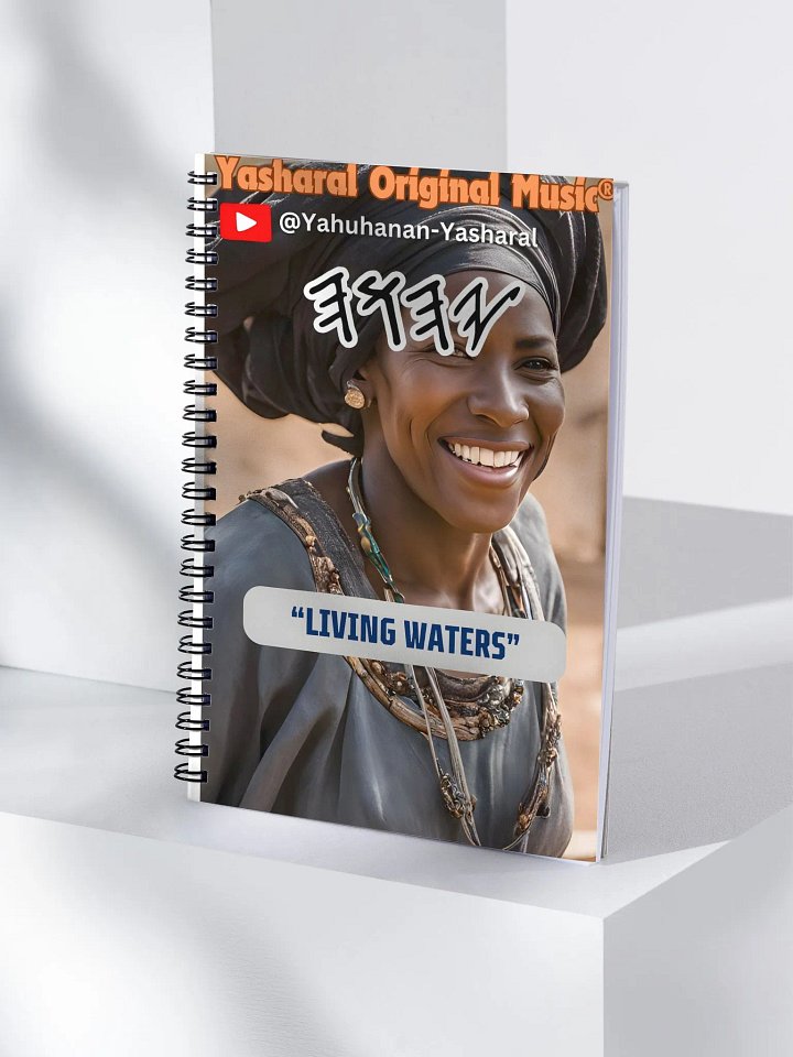 Yasharal Original Music: Living Waters Notebook product image (2)