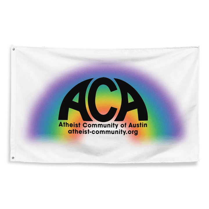 The Atheist Community of Austin Flag product image (2)