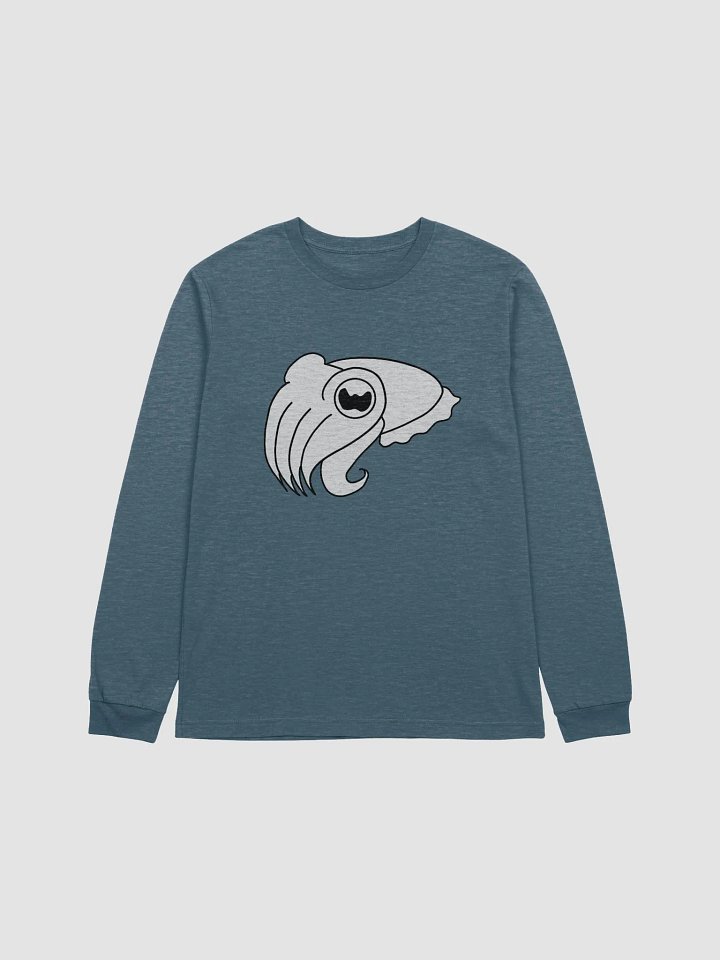 Basic White Cuttlefish - long sleeve tee product image (1)