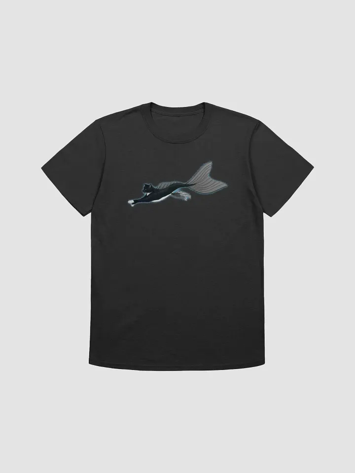 Mermeow Swimming T Shirt product image (2)