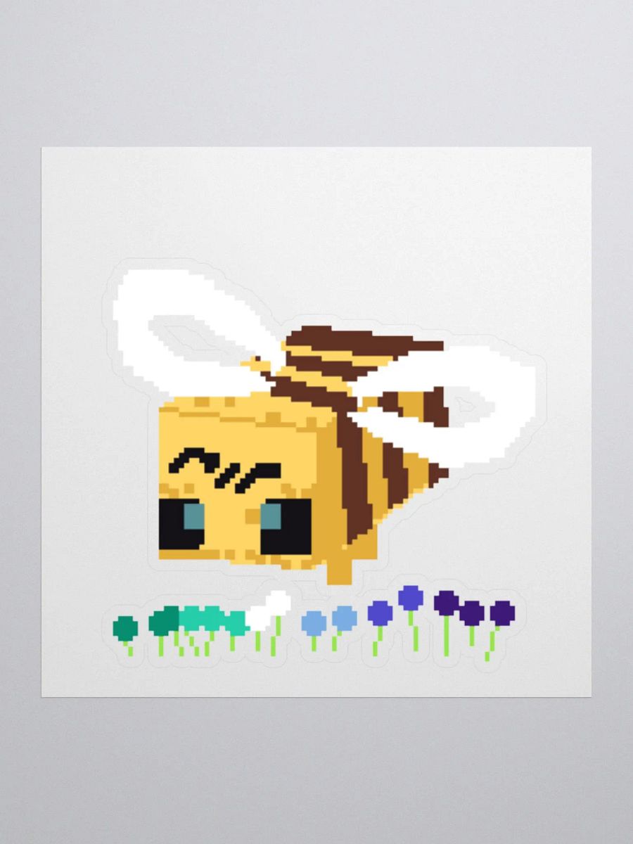 Minecraft bee sticker (gay) product image (1)