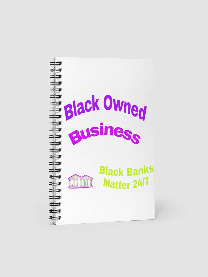 Black Banks Matter 24/7. Notebook product image (1)
