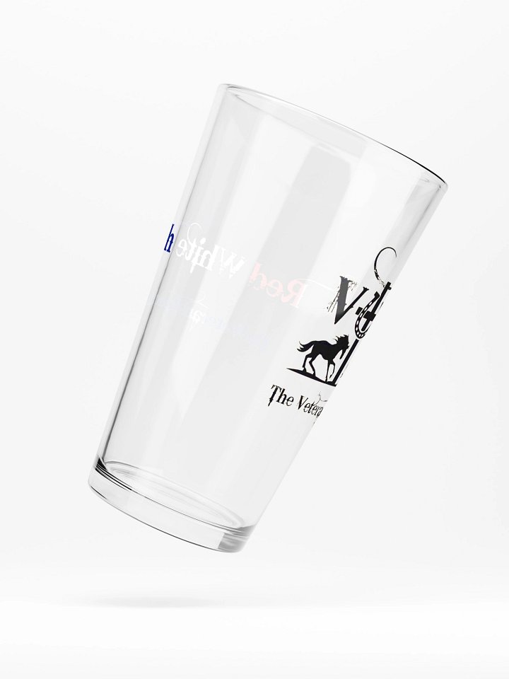 Red, White, Ranch Pint Glass product image (2)