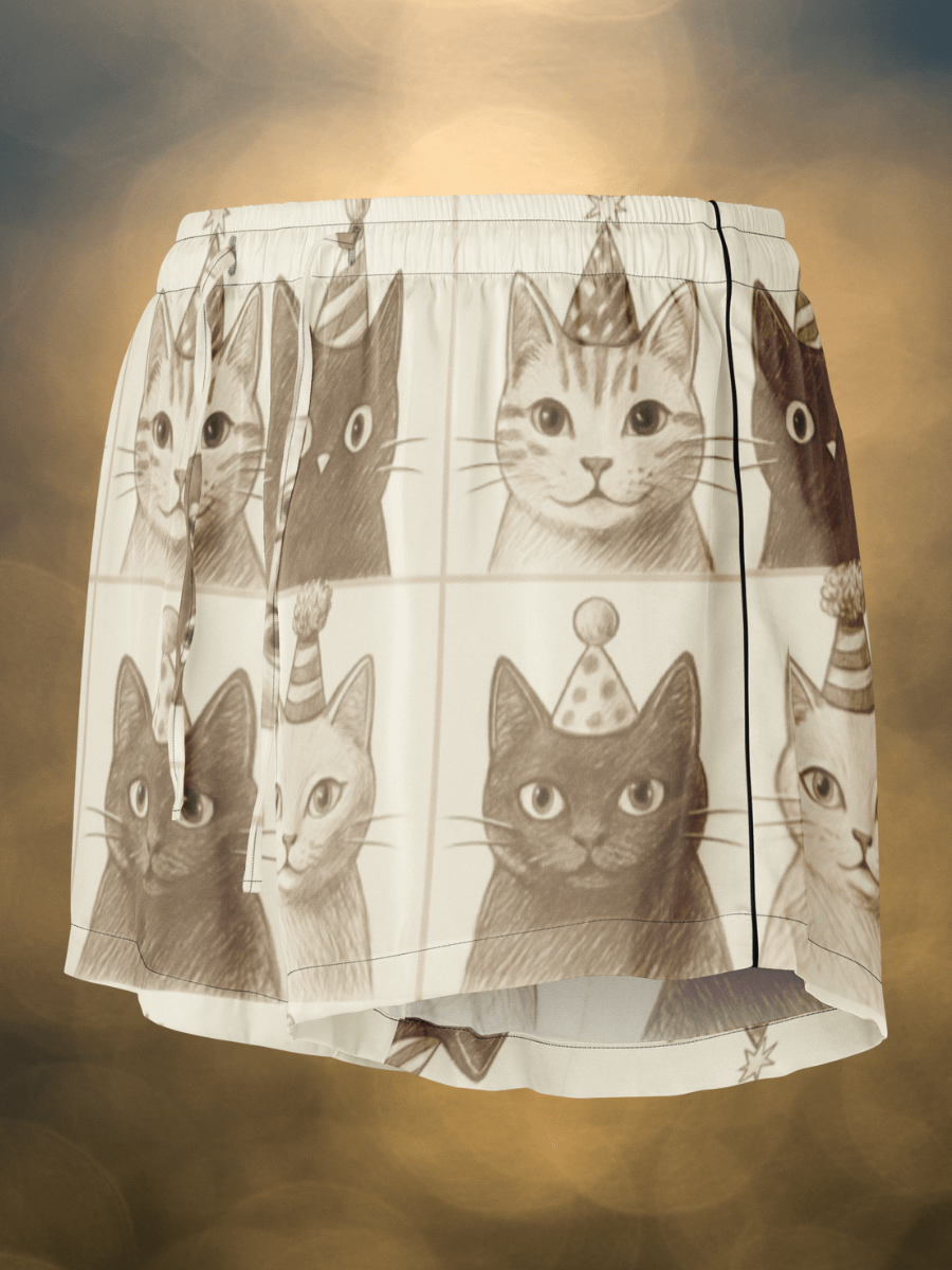 Whiskered Whimsy Women's Purrfect Pyjama Shorts product image (1)