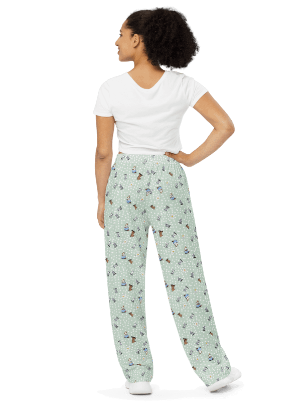 Pit Bull Party Wide-Leg Pants product image (2)