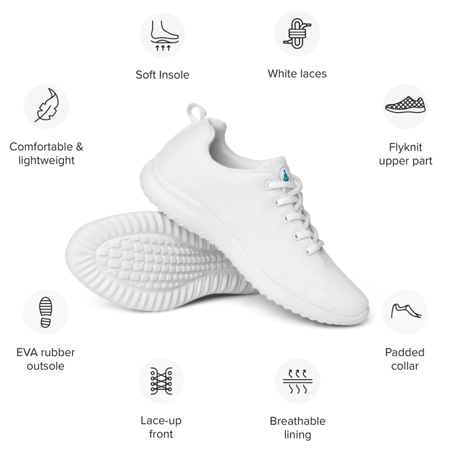 EcoStride Women's Flyknit Athletic Shoes - Comfortable All-Day Support product image (5)