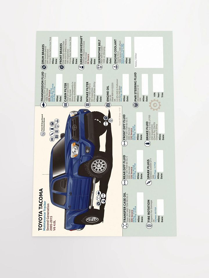 2nd GEN MAINTENANCE TRACKER V1.0 - Nautical product image (2)