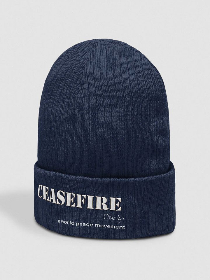 Ceasefire By Omega | Ribbed Knit Beanie product image (4)