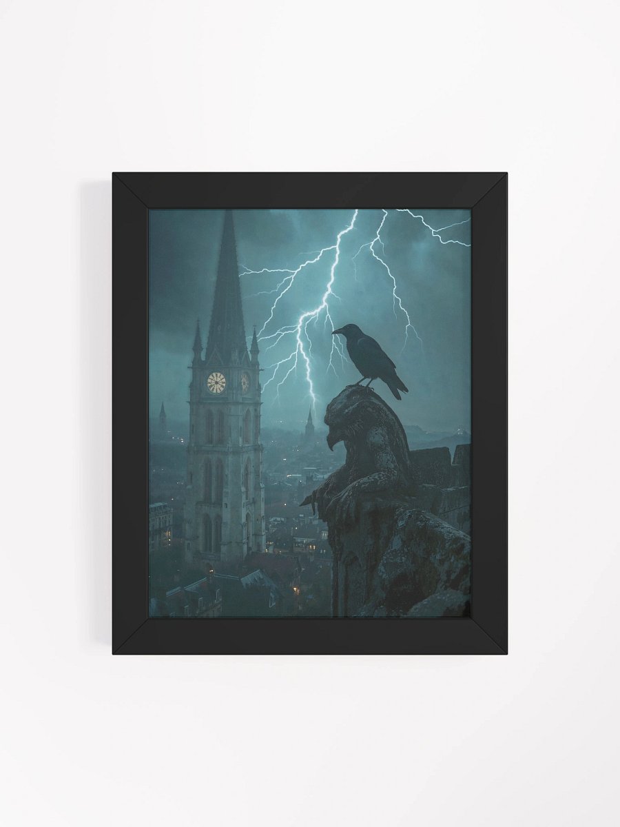 Sentinel of the Storm Framed Print product image (26)