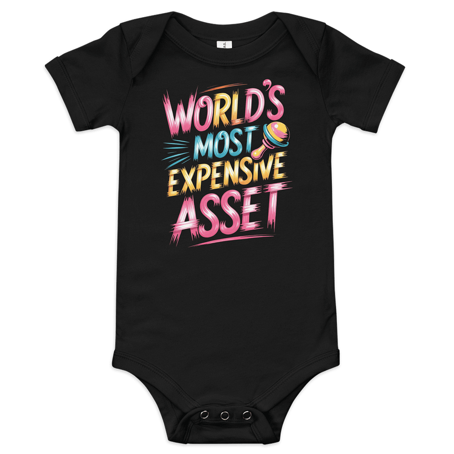 Rattle of Wealth Baby Onesie product image (1)