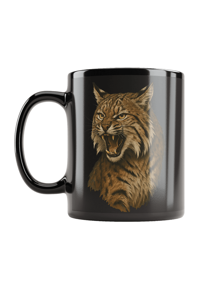 Coffee Mug Roaring Lynx Wildlife product image (11)