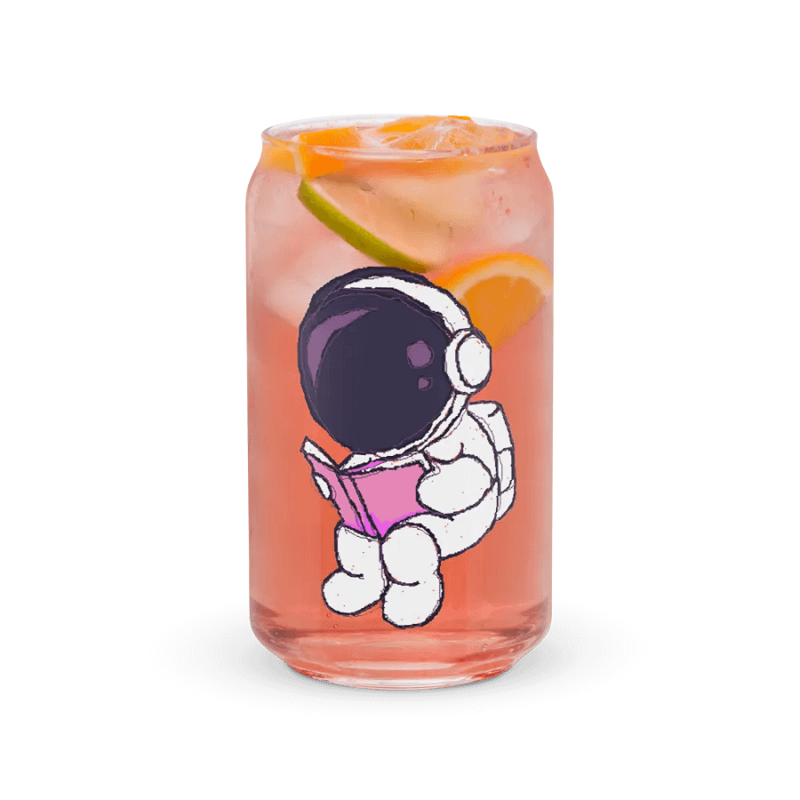 Reading Astronaut Can Glass product image (7)