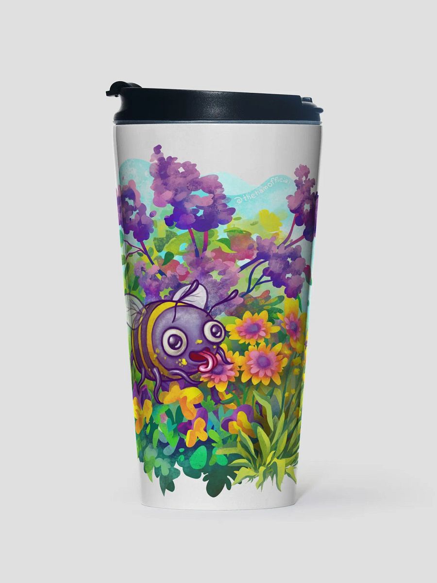Gettin' Pollenated Stainless Steel Travel Mug product image (1)