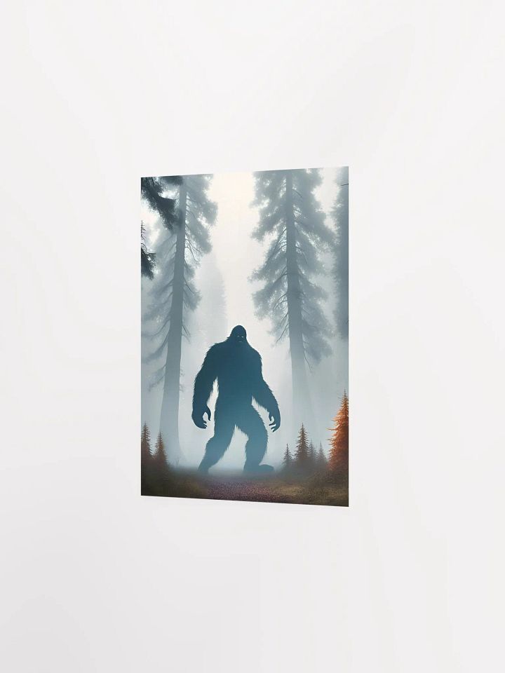 Wall Art of Bigfoot in the mist product image (8)
