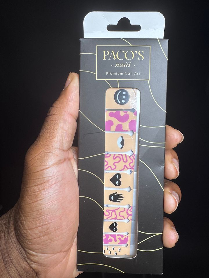 Evil Eye Gold Nail Wraps product image (1)