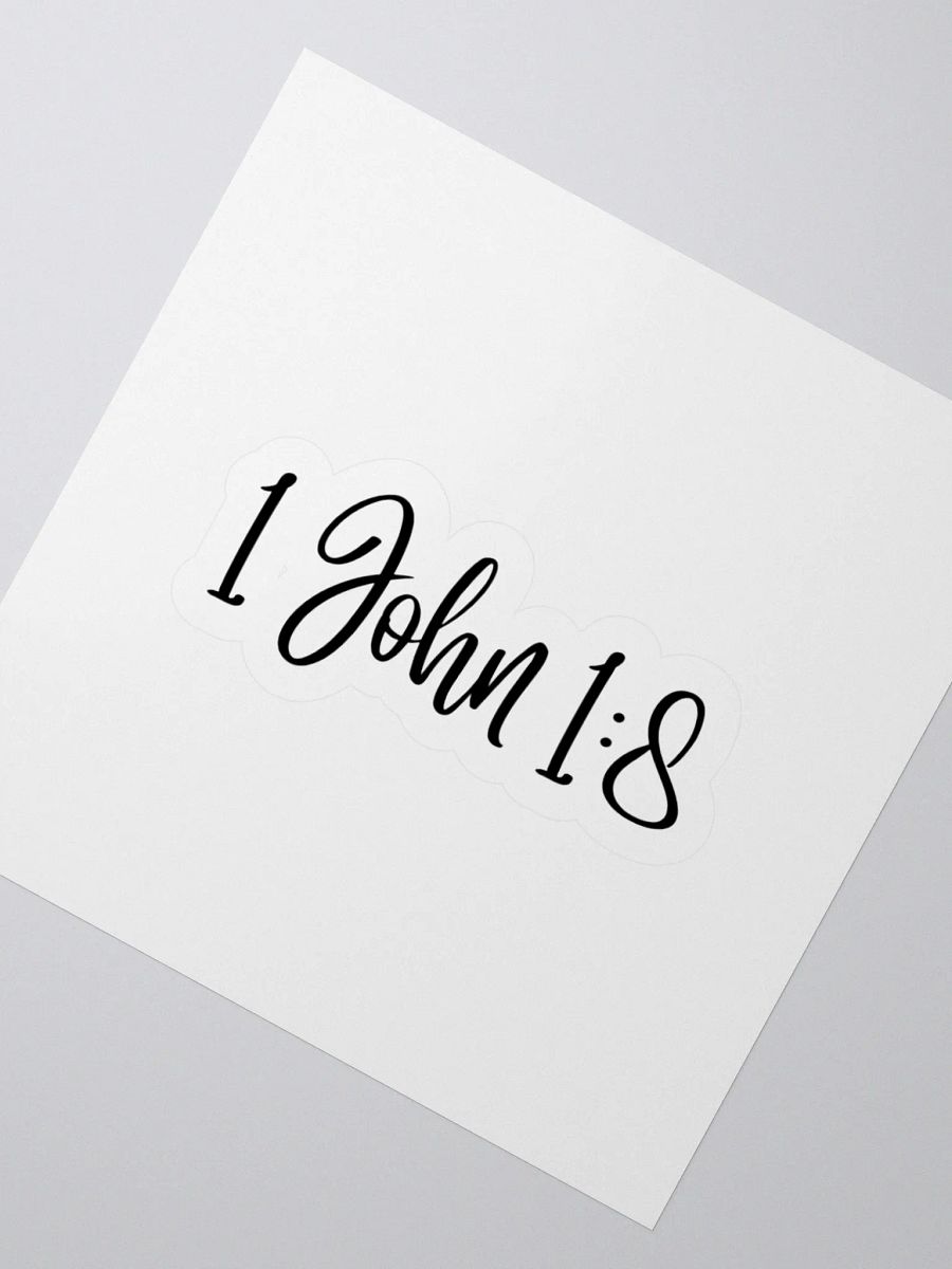 1 John 1:8 product image (5)