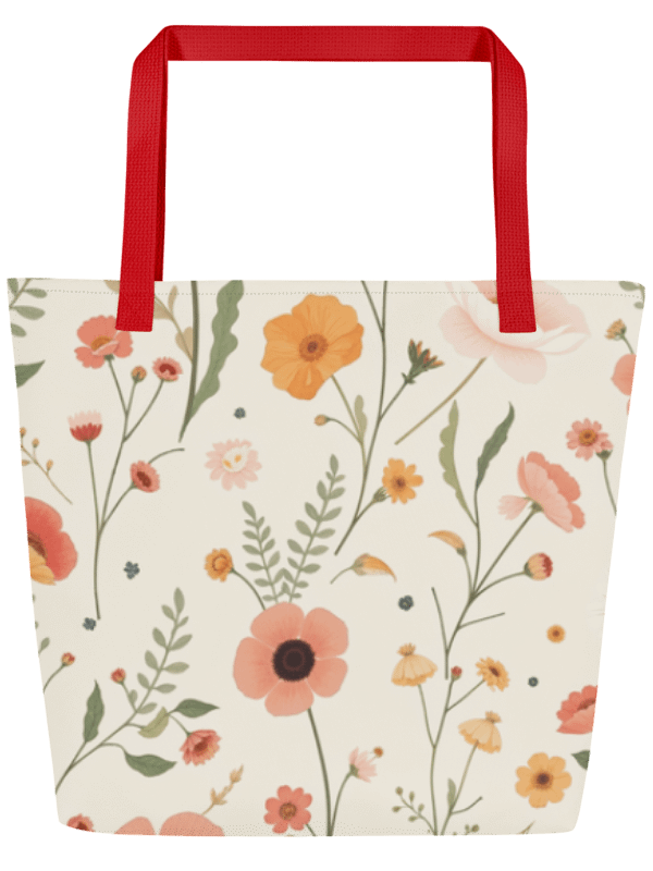 SUMMER FLOWER GARDEN SHOPPING BAG - Blumengarten Einkaufstasche product image (28)