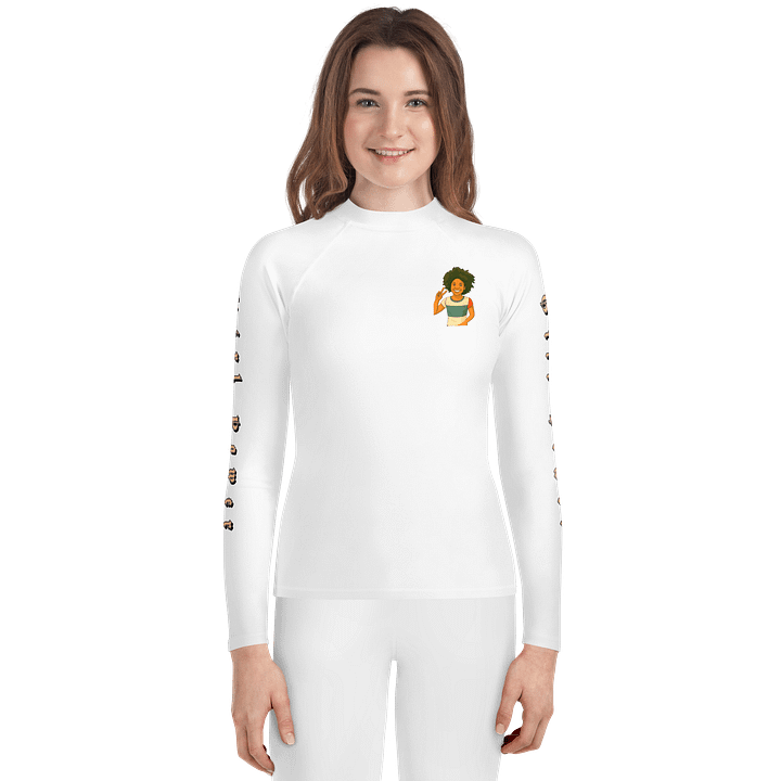 Peace Sign Youth Rash Guard product image (1)