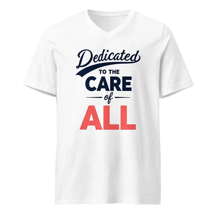 Dedicated Care V-Neck Tee product image (1)