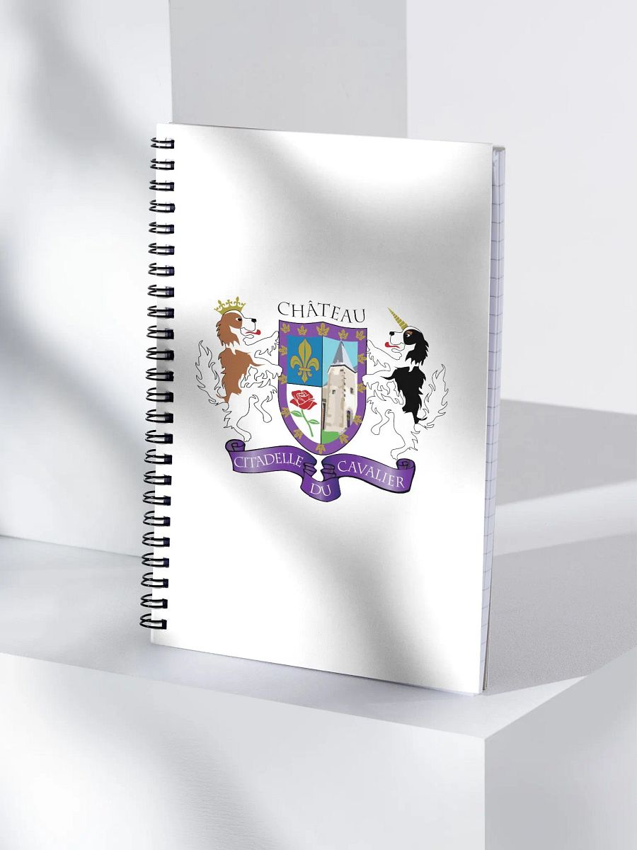 Citadelle Coat of Arms 140 page spiral notebook product image (3)