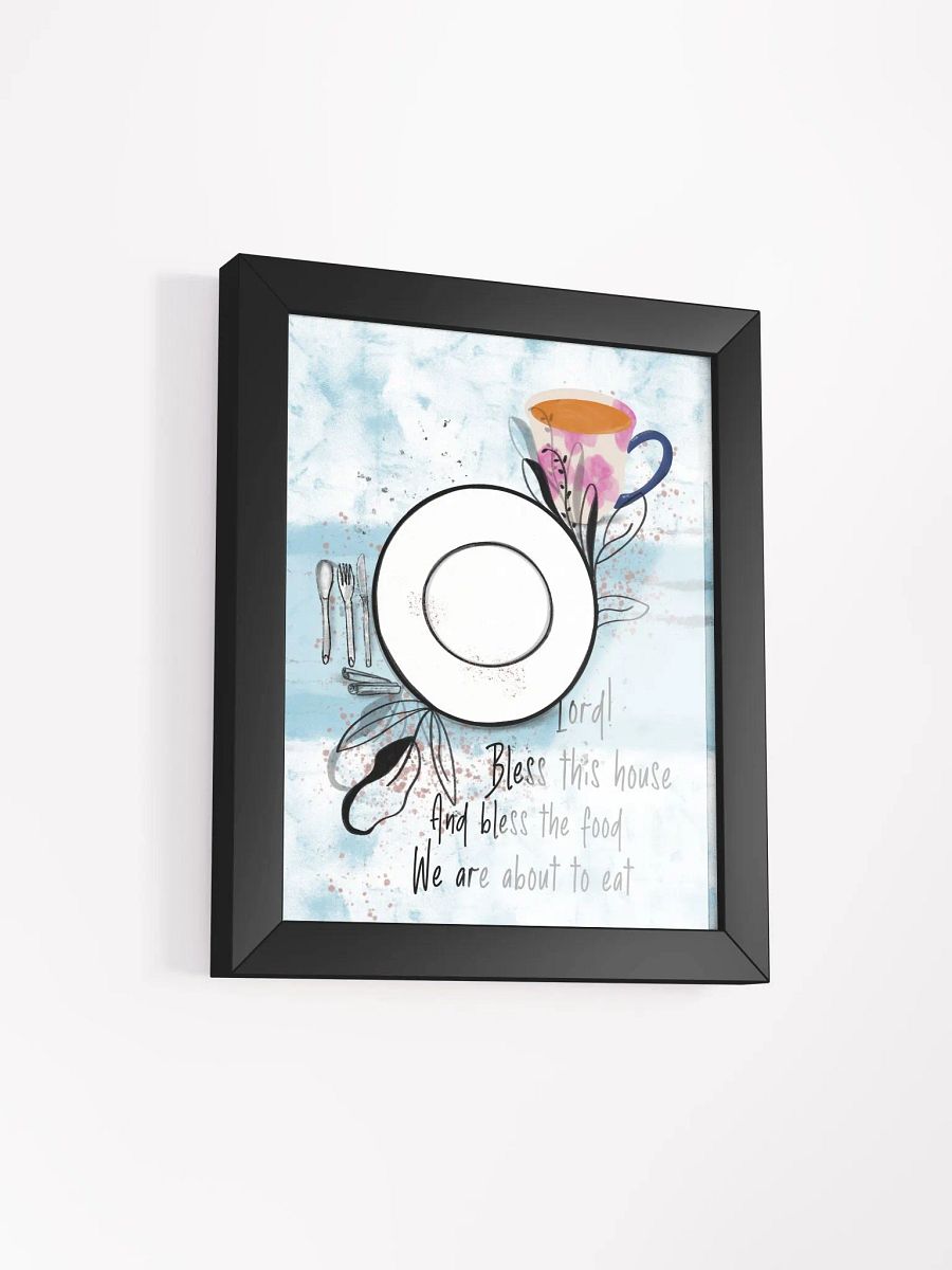 Bless This Food Framed Poster product image (3)
