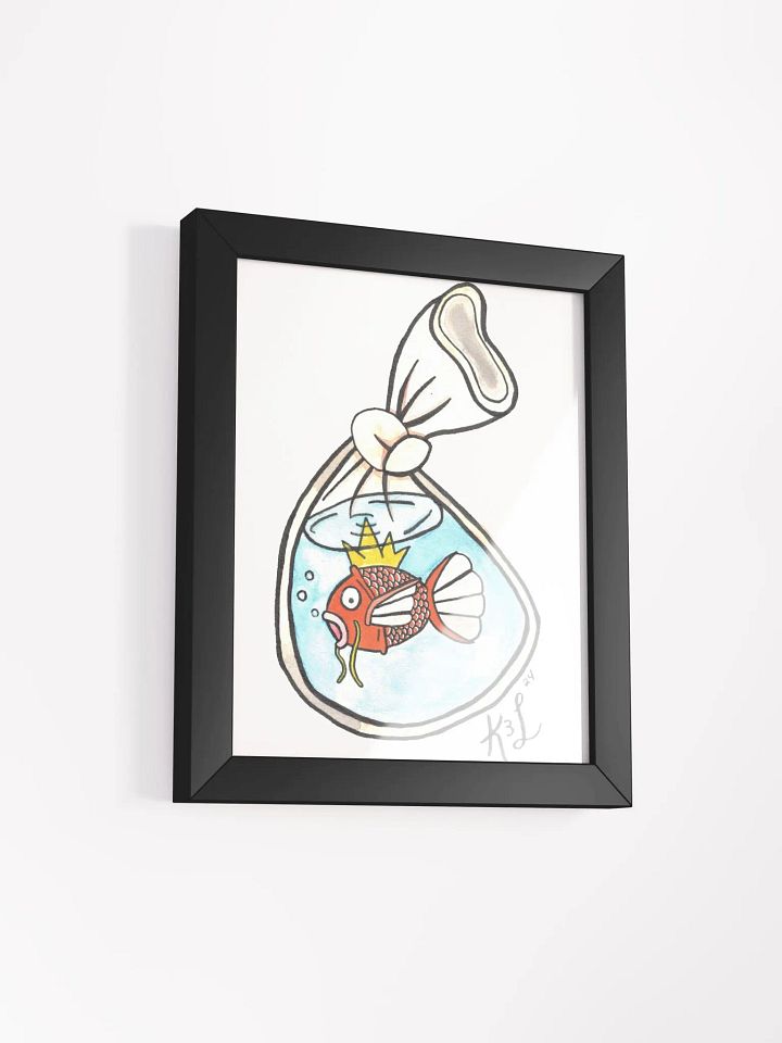Feesh In Bag Framed Print Small Sizes product image (2)