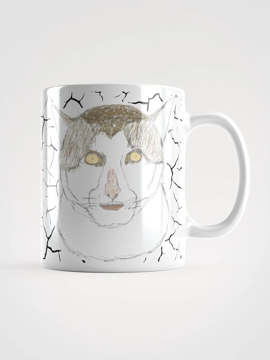 Extra Broken Cat Mug Colored product image (1)