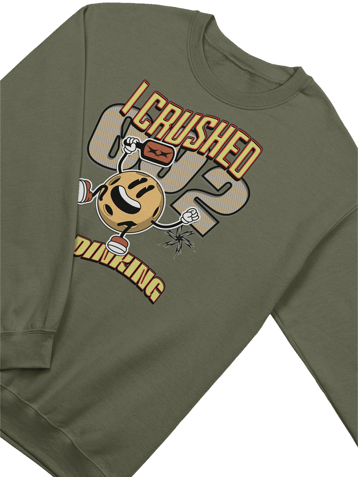 I Crushed 002 Day Dinking Pickleball Victorious Crewneck product image (12)