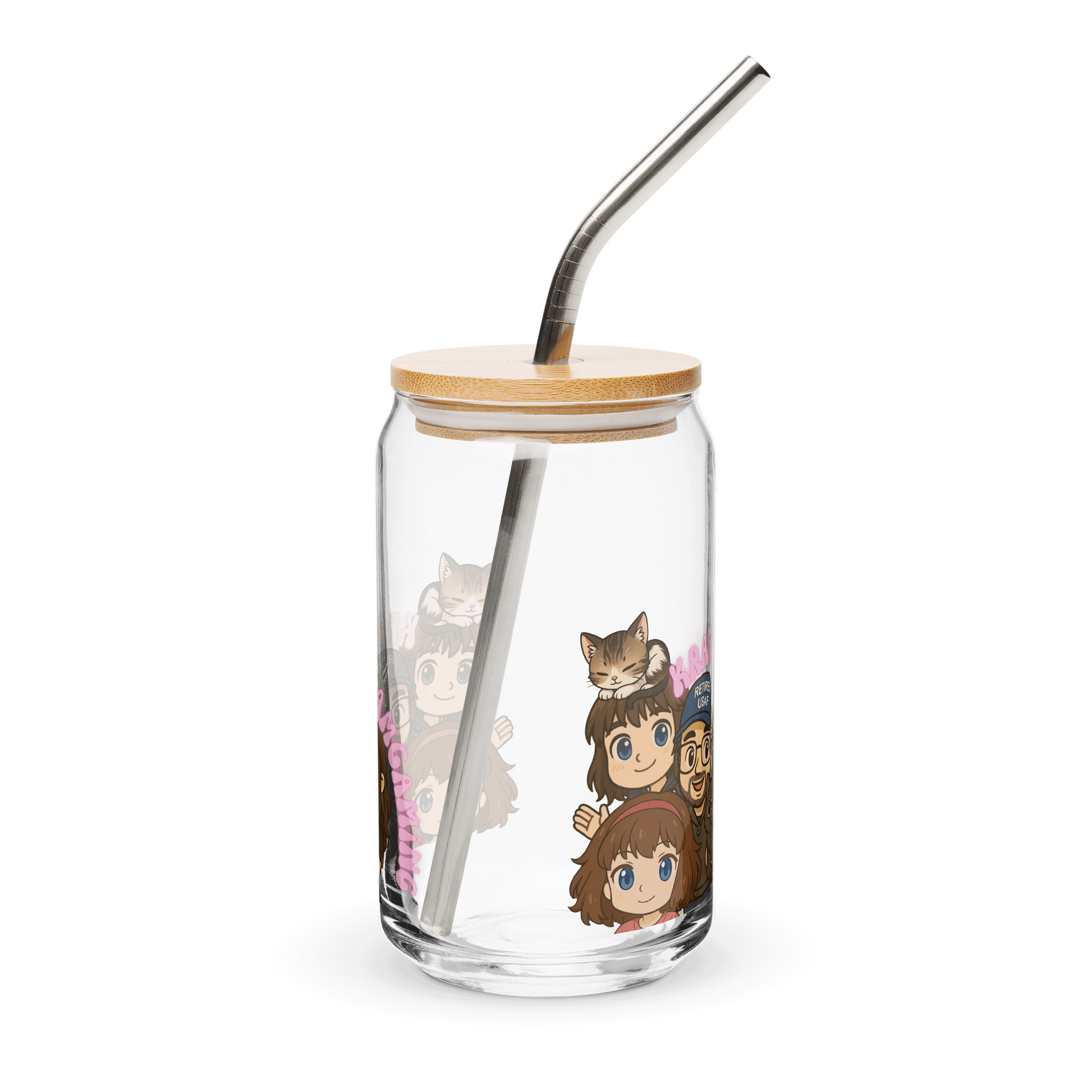 KFG Group Logo-Can Glass w/ Lid product image (2)