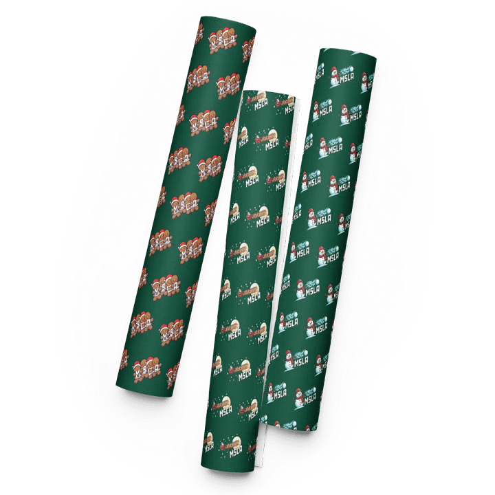 MSLA Holiday Wrapping Paper Sheets product image (1)