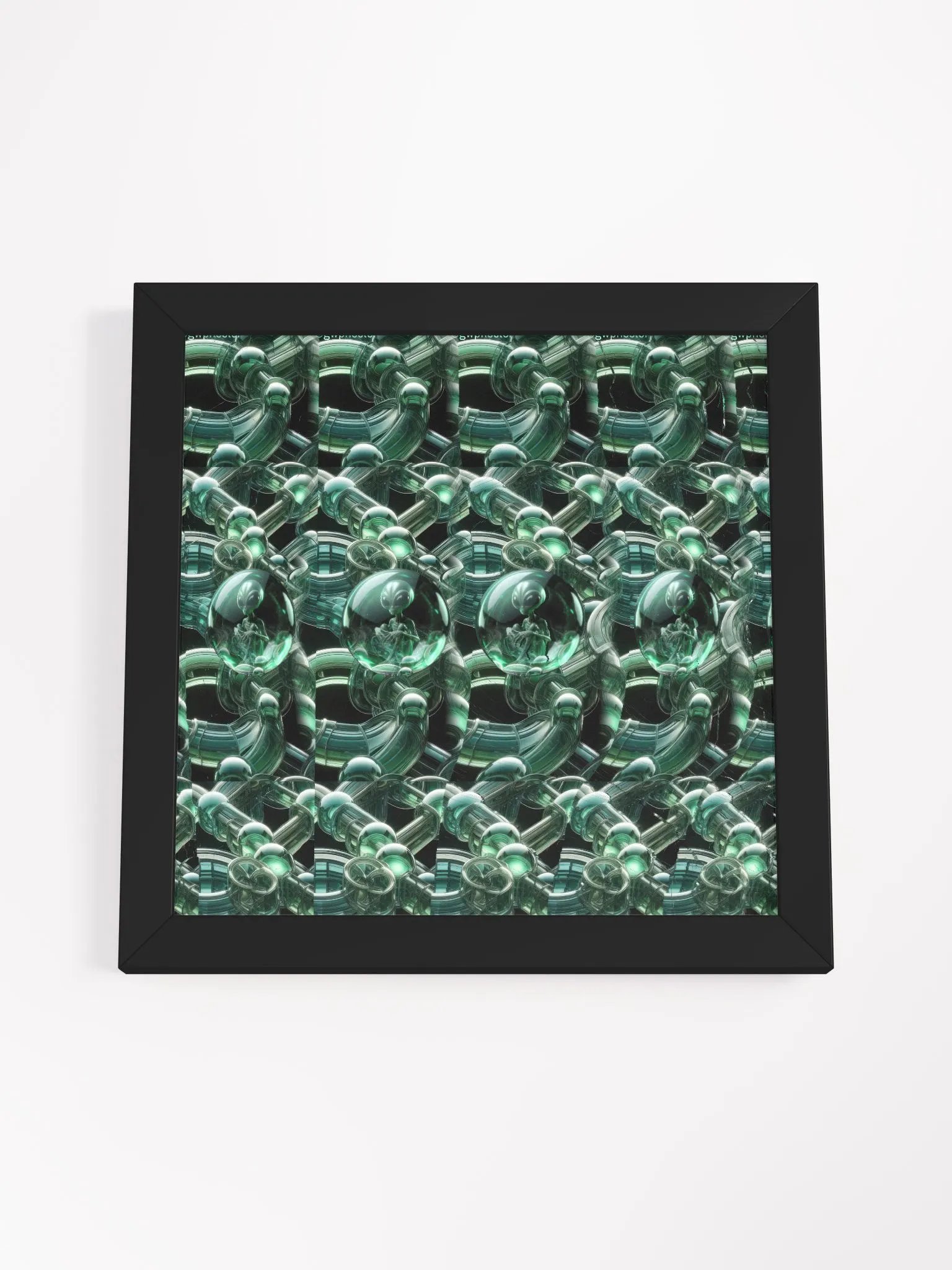 Alien Visitor - Framed 3D Stereogram Poster product image (17)