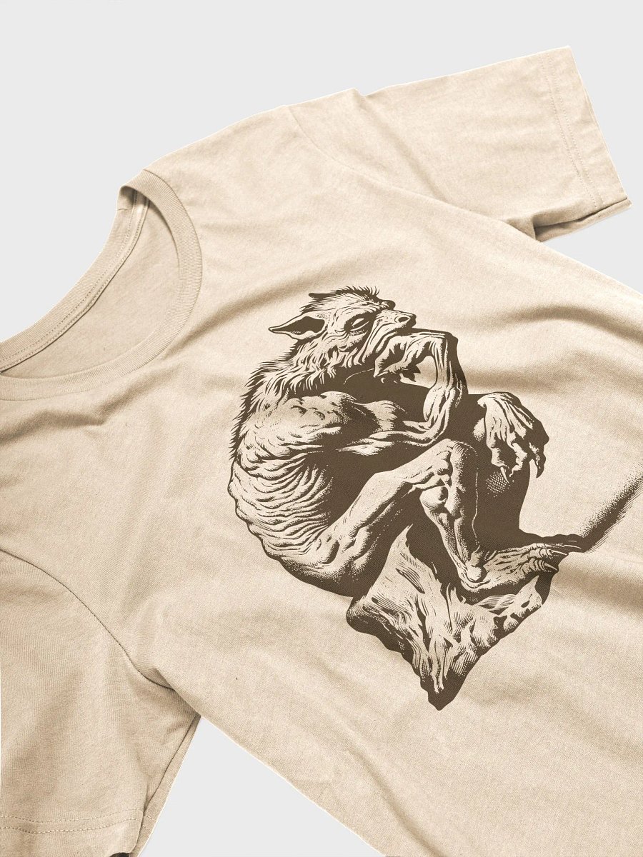 Chupacabra Thinker Unisex T-Shirt product image (3)