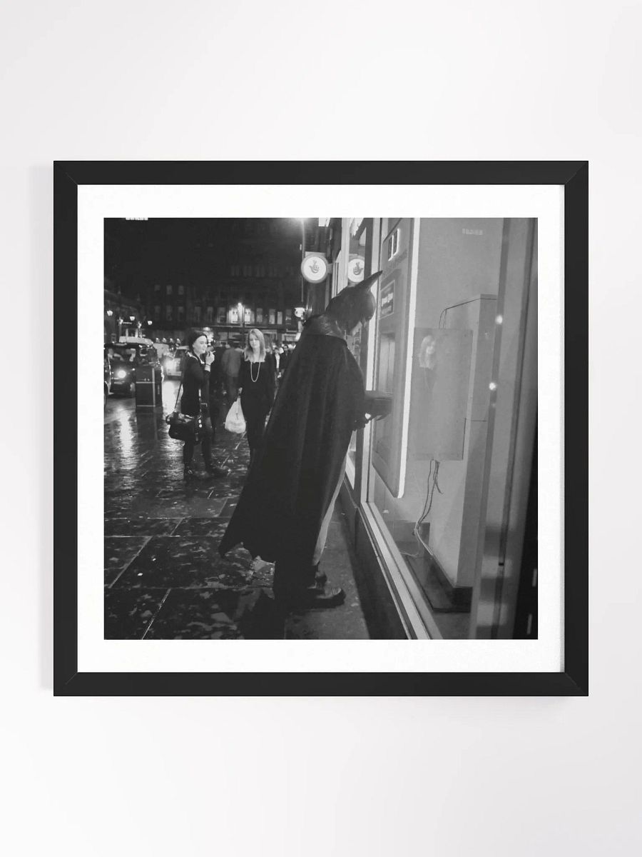 Framed Square Print - Street Picture - Dark Knight product image (1)