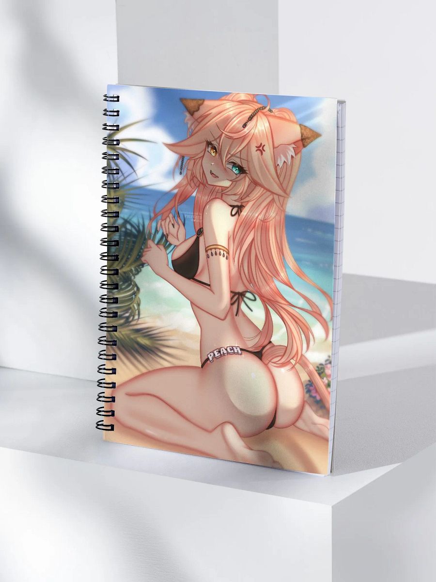 Beach Peach Spiral Notebook product image (4)