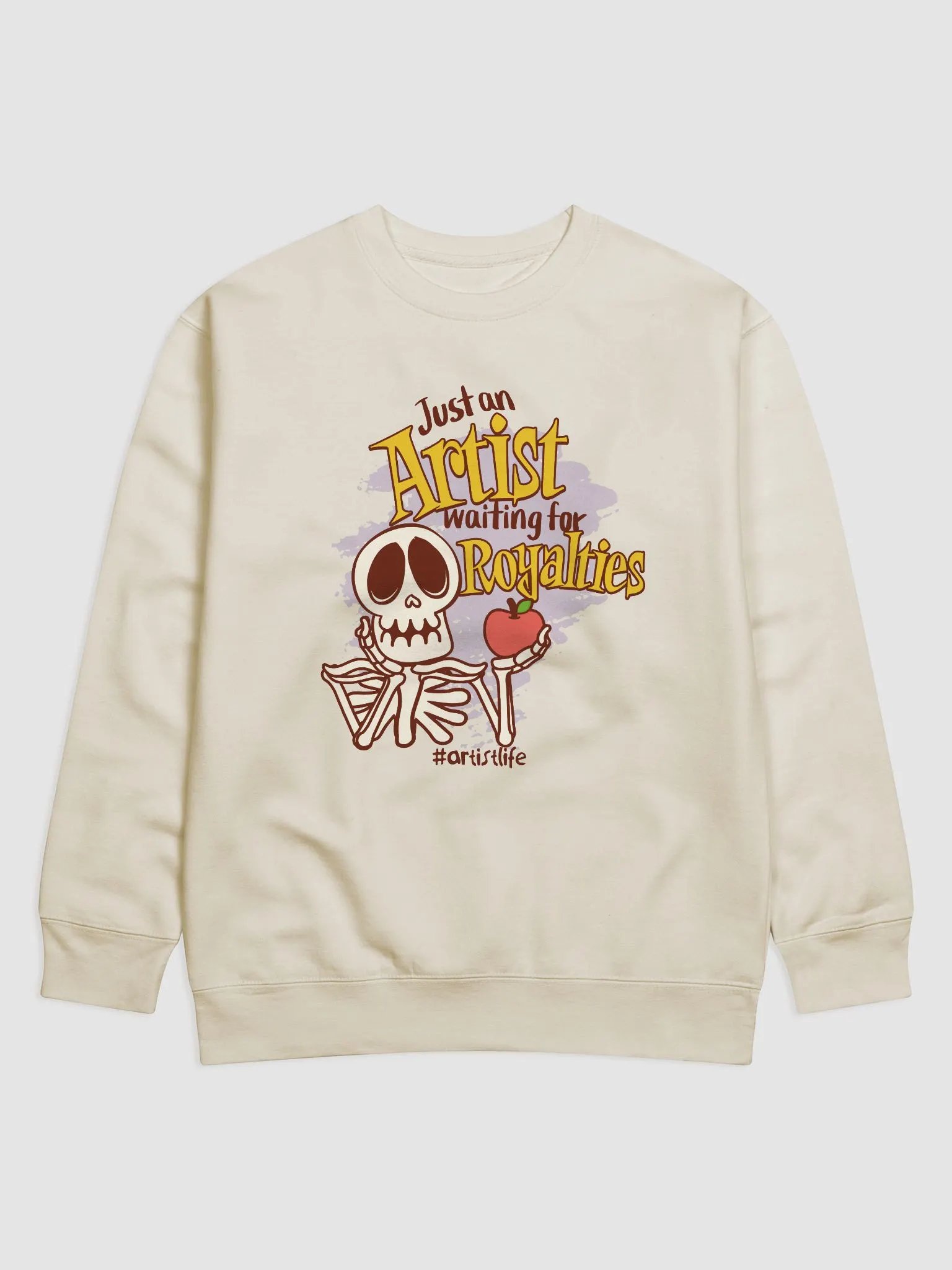 Whimsical Skeleton Royalties Sweatshirt product image (3)