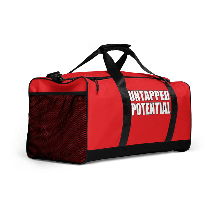 Untapped Potential Red Duffle Bag product image (2)