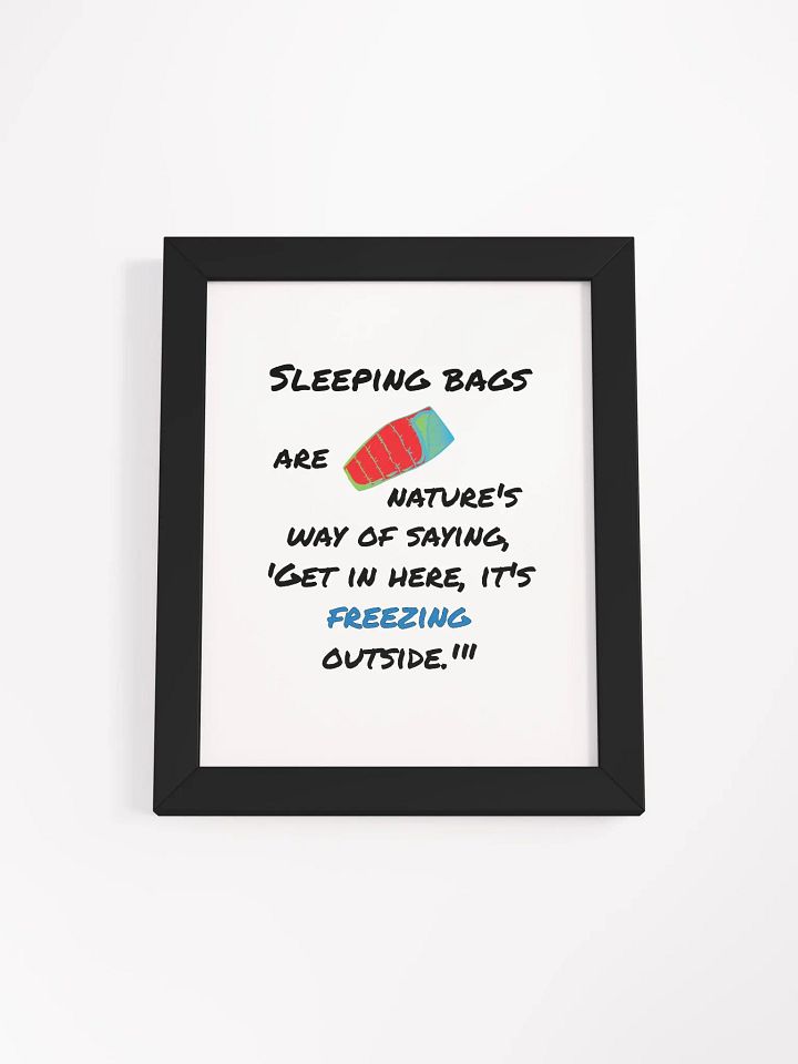 Arctic Chill Framed Matte Poster product image (1)