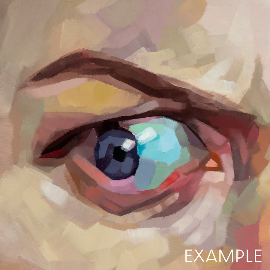 COMMISSION: Custom Eye Portrait product image (5)