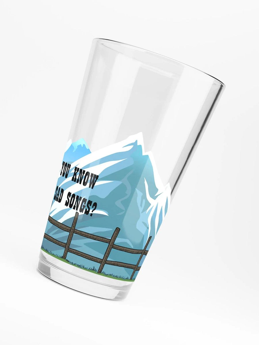 Sad Songs Beer Glass product image (5)