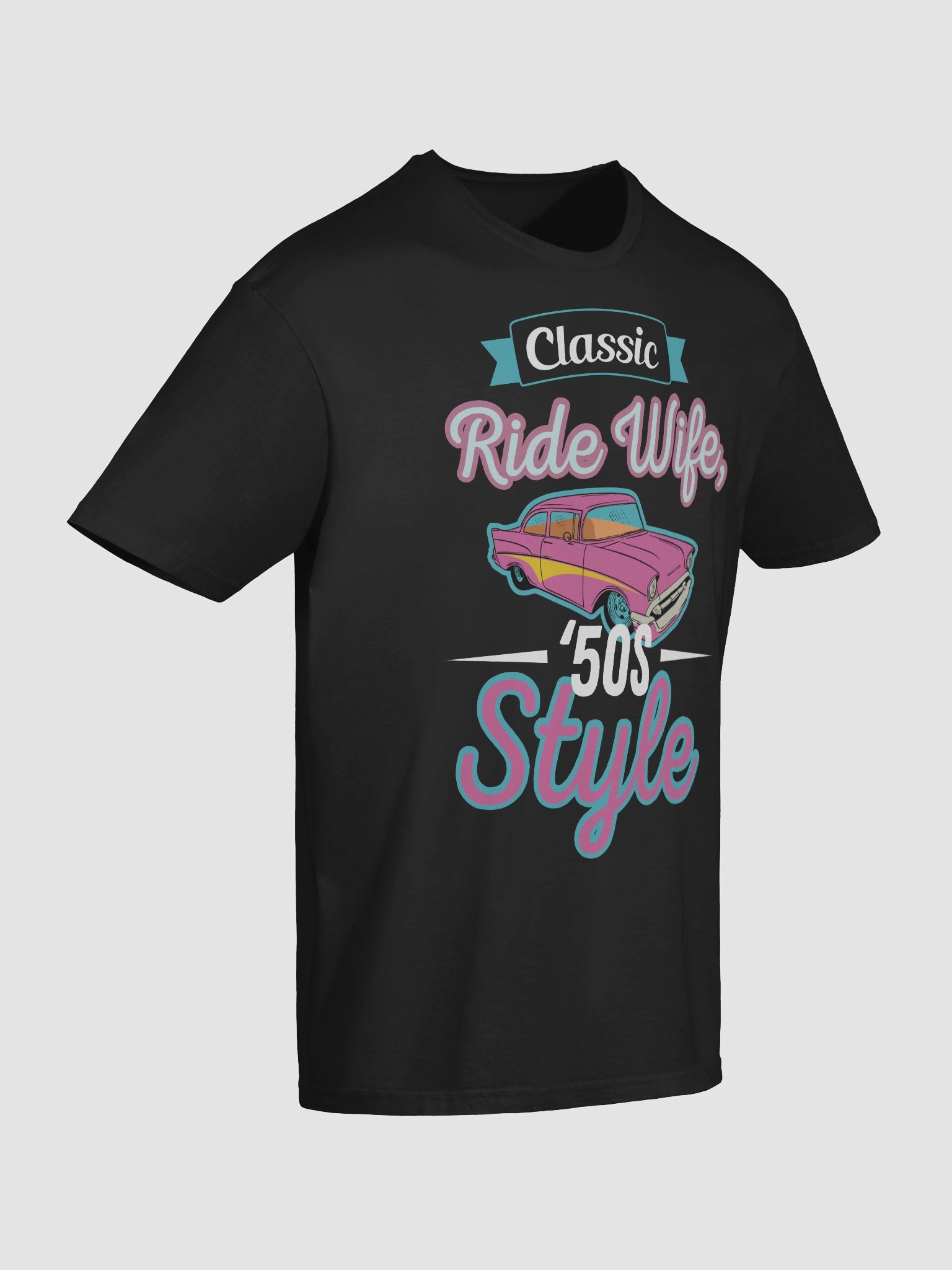 Classic Ride Wife '50 Style - T-Shirt product image (10)
