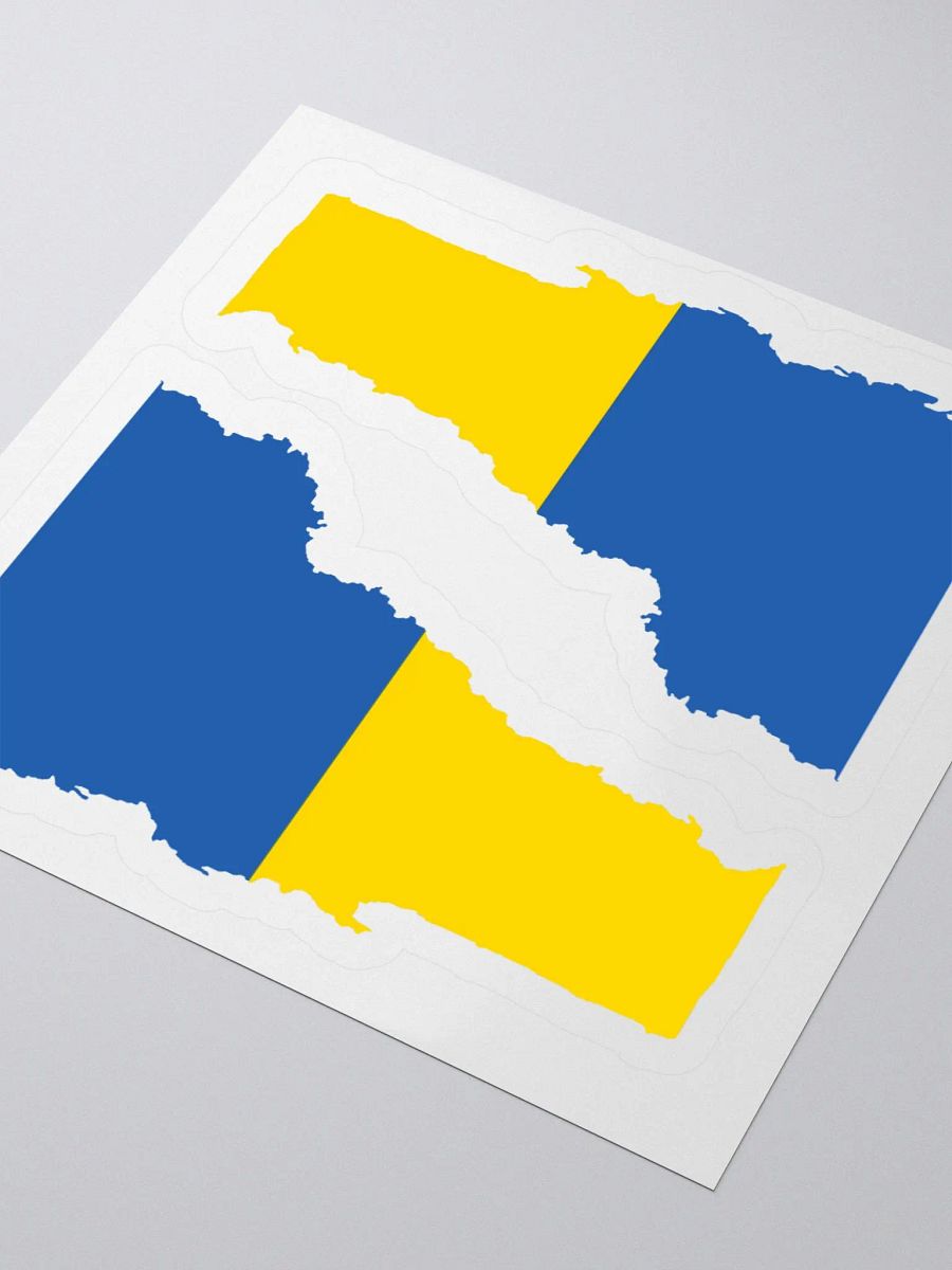 Vermont for Ukraine Stickers product image (3)