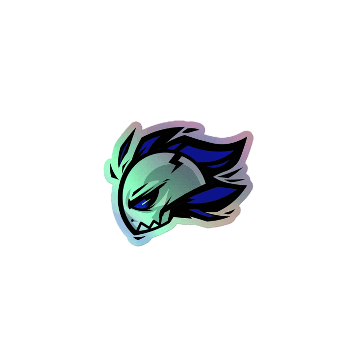 Ryshok Holographic Sticker Blue product image (1)